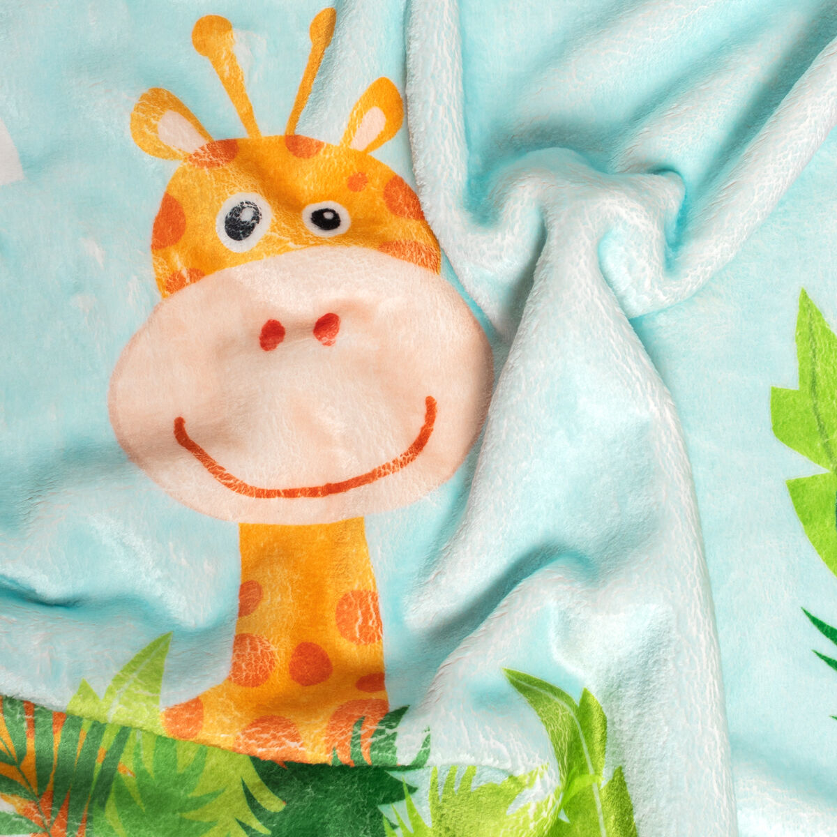 Deken HappyFriday Mr Fox Wild Multicolour Microvezel 110 x 140 cm